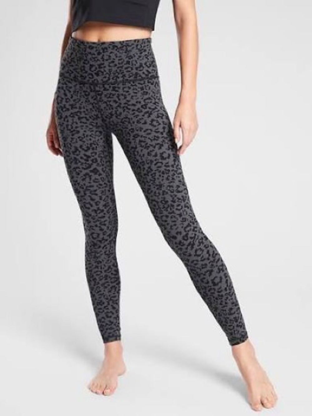 NWT Athleta Elation High Waist Leopard Tight Legging Size XXS Color Spring Night